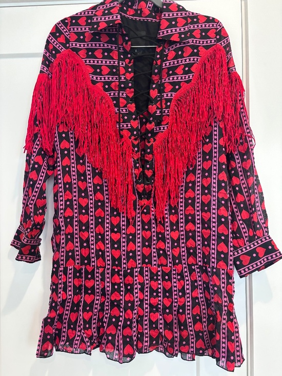 Anna sui Dresses & Skirts - Anna Sui western heart tunic dress size 4